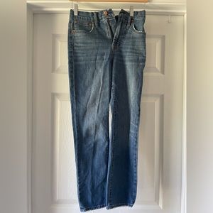 Madewell the perfect vintage crop Jean size 24